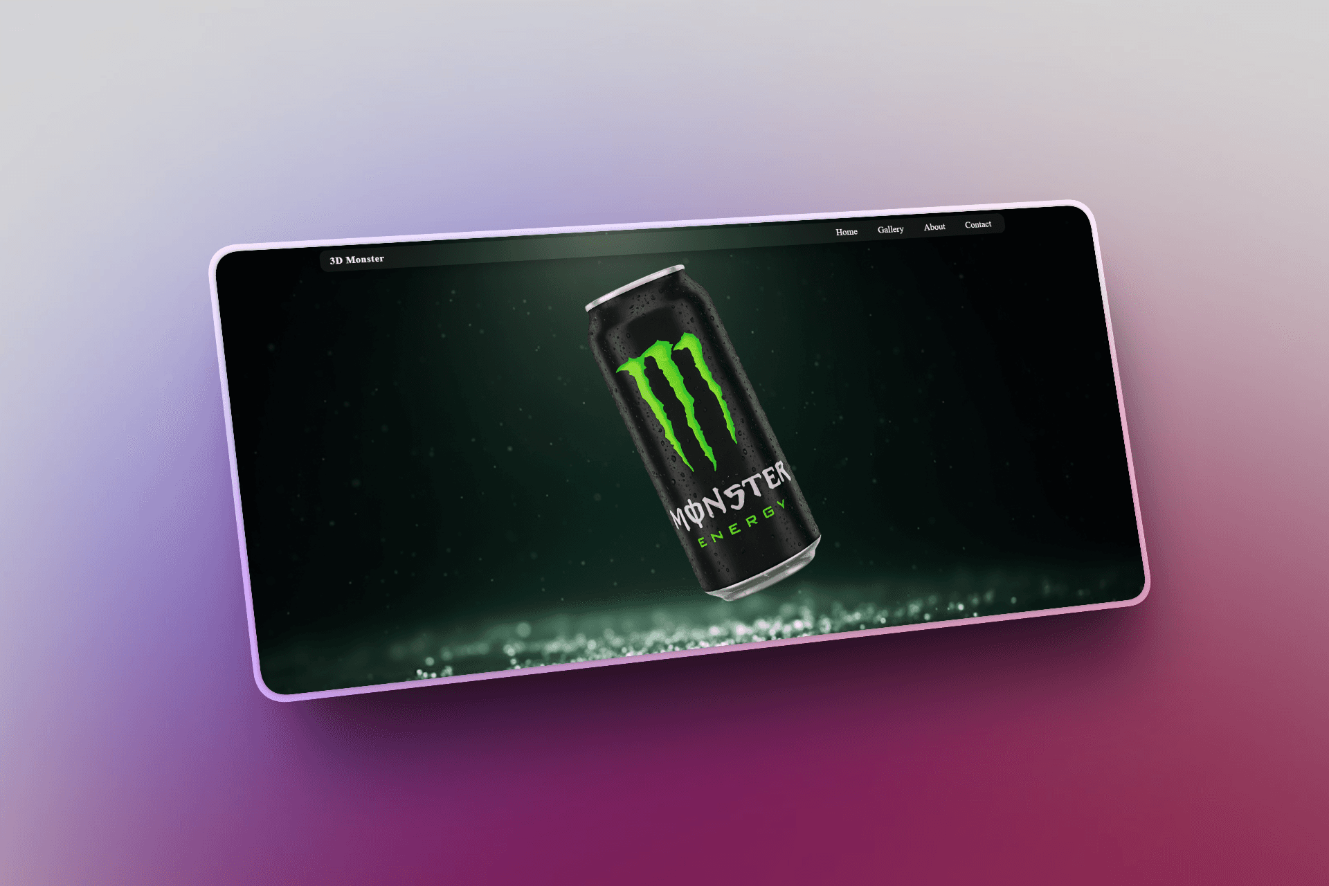Monster Energy Website
